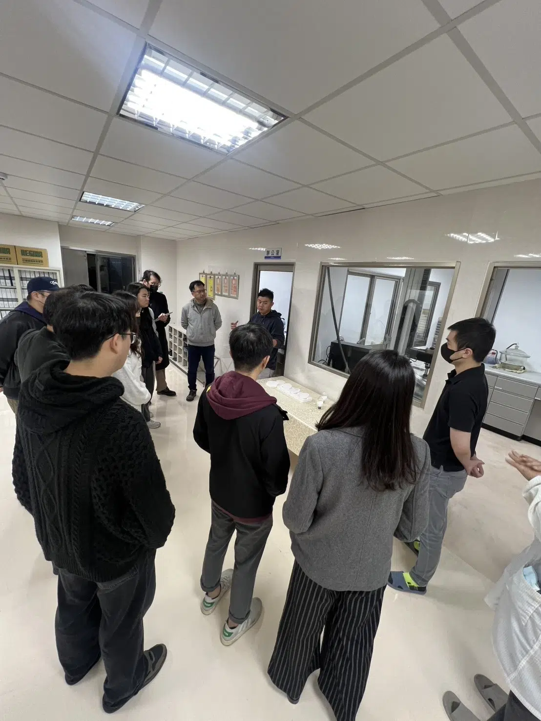2024年11月26日交通陽明大學搖滾教授林元敏帶隊參訪