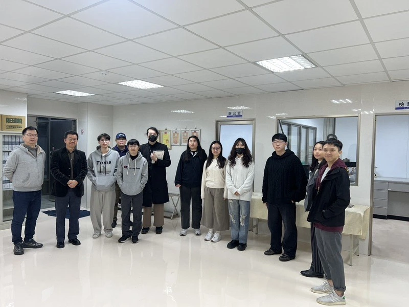 2024年11月26日交通陽明大學搖滾教授林元敏帶隊參訪